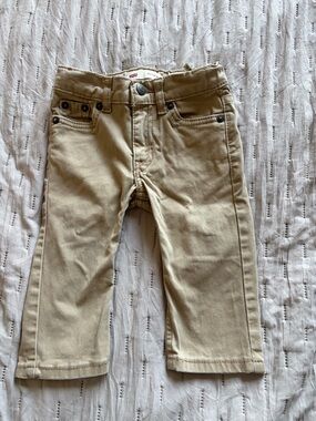 Levi's Tan Boys' Straight-Leg Pants